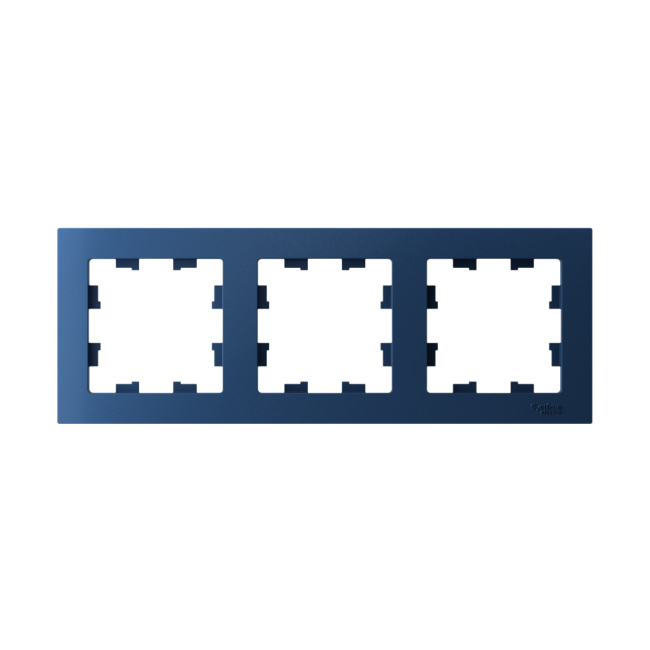 ATN001103 - AtlasDesign 3-постовая РАМКА, универсальная, АКВАМАРИН