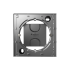 ATN000900 - AtlasDesign КОРОБКА для наружного монтажа, СТАЛЬ