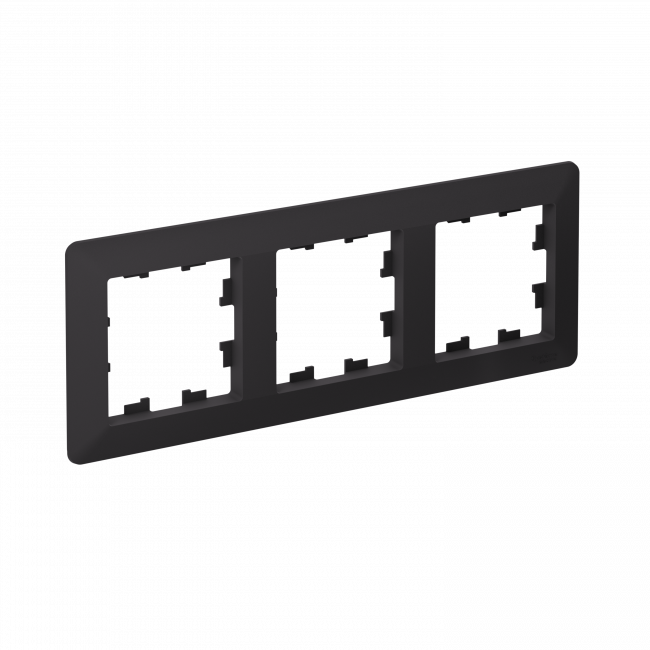 Рамка AtlasDesign Air 3-ая, цвет карбон, ATN221003