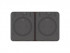 ATN546045 - AtlasDesign PROFI IP54 О/У РОЗЕТКА с заземлением со шторками 16А 250В, КОРИЧНЕВЫЙ
