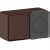 ATN546070 - AtlasDesign PROFI IP54 О/У БЛОК: РОЗ. з/к со шт. 16А, ВЫКЛ.1-клав.10А, КОРИЧНЕВЫЙ