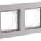 ATN440302 - AtlasDesign AQUA 2-постовая РАМКА IP44, АЛЮМИНИЙ