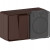 ATN546074 - AtlasDesign PROFI IP54 О/У БЛОК: РОЗ. з/к со шт. 16А, ВЫКЛ.2-клав.10А, КОРИЧНЕВЫЙ