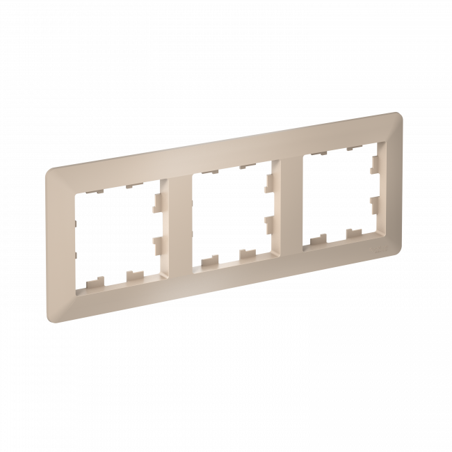 Рамка AtlasDesign Air 3-ая, цвет песочный, ATN221203