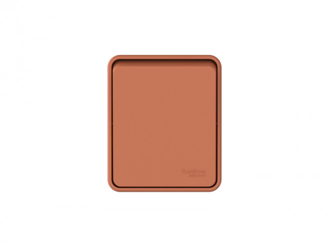 ATN547061 - AtlasDesign PROFI IP54 О/У 1-клавишный ПЕРЕКЛЮЧАТЕЛЬ 10 АХ, ТЕРРАКОТОВЫЙ