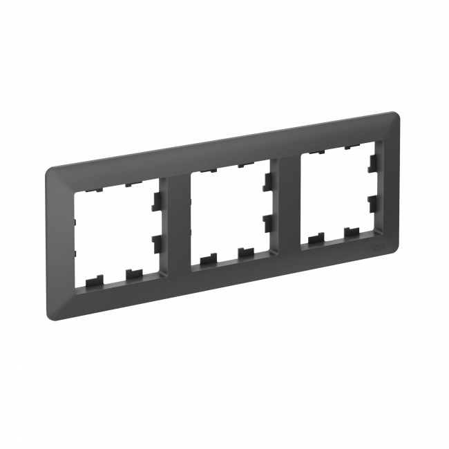 Рамка AtlasDesign Air 3-ая, цвет базальт, ATN221403