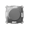 ATN000923 - AtlasDesign СВЕТОРЕГУЛЯТОР (диммер) поворотно-нажимной, LED, RC, 400Вт, механизм, СТАЛЬ