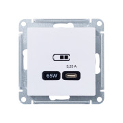 ATN001327 - AtlasDesign USB РОЗЕТКА тип-С 65Вт высокоскор.заряд. QC, PD, механизм, ЛОТОС
