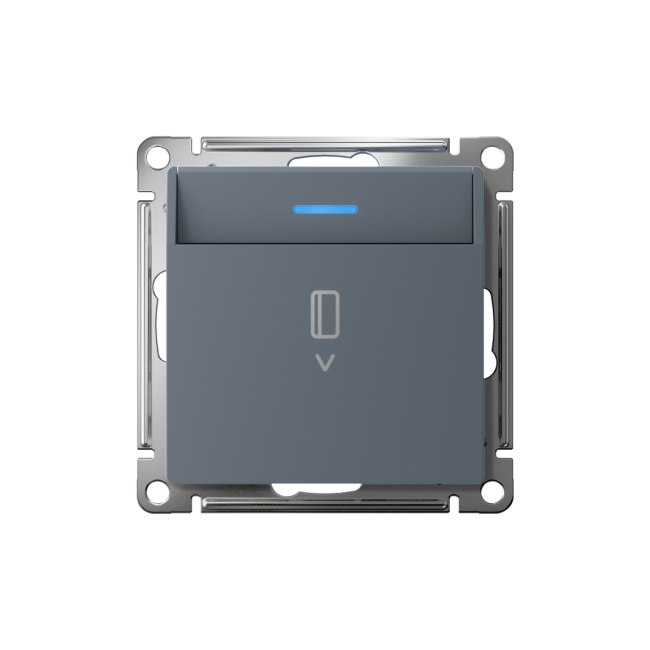 ATLASDESIGN ВЫКЛЮЧАТЕЛЬ карточный с подсветкой, 10А, без задержки отключения, механизм, ГРИФЕЛЬ, ATN000714