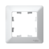 ATLASDESIGN AIR 1-постовая РАМКА, БЕЛЫЙ/дымчатый черный, ATN225101