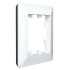 ATLASDESIGN AIR 1-постовая РАМКА, БЕЛЫЙ/дымчатый черный, ATN225101