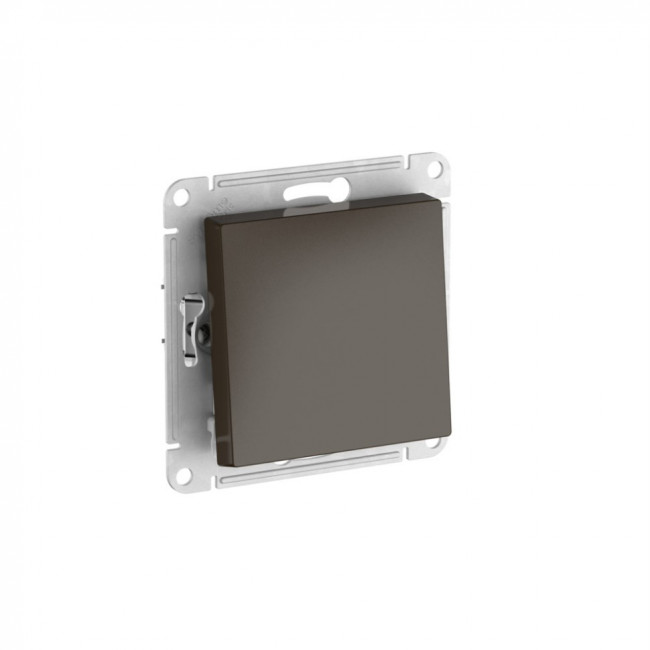 ATLASDESIGN 1-клавишный ВЫКЛЮЧАТЕЛЬ, сх.1, 10АХ, мех., быстрозажимные клеммы., МОККО, ATN000611S