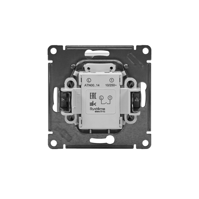 ATLASDESIGN ВЫКЛЮЧАТЕЛЬ карточный с подсветкой, 10А, без задержки отключения, механизм, ИЗУМРУД, ATN000814