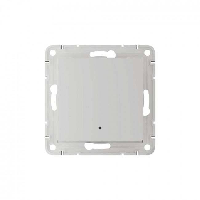 SBDV-00196 - ATLASDESIGN SMART 1-клавишный ВЫКЛЮЧАТЕЛЬ с подсветкой, Zigbee, сх.1, L+N, 10А, механизм, БЕЛЫЙ, ATN000113Z