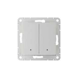 SBDV-00199 - ATLASDESIGN SMART 2-клавишный ВЫКЛЮЧАТЕЛЬ с подсветкой, Zigbee, сх.5, L+N, 10А, механизм, БЕЛЫЙ, ATN000153Z SBDV-00199 - ATLASDESIGN SMART 2-клавишный ВЫКЛЮЧАТЕЛЬ с подсветкой, Zigbee, сх.5, L+N, 10А, механизм, БЕЛЫЙ, ATN000153Z