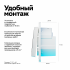 SBDV-00199 - ATLASDESIGN SMART 2-клавишный ВЫКЛЮЧАТЕЛЬ с подсветкой, Zigbee, сх.5, L+N, 10А, механизм, БЕЛЫЙ, ATN000153Z