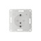 SBDV-00202 - ATLASDESIGN SMART Умная встраиваемая розетка с заземлением со шторками,Zigbee, 16А БЕЛЫЙ, ATN000145Z