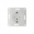 SBDV-00202 - ATLASDESIGN SMART Умная встраиваемая розетка с заземлением со шторками,Zigbee, 16А БЕЛЫЙ, ATN000145Z
