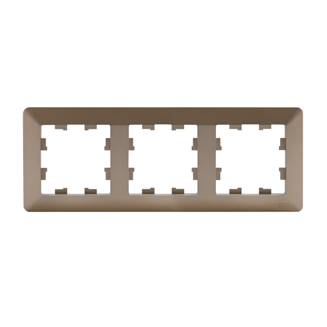 ATLASDESIGN AIR 3-постовая РАМКА, ШАМПАНЬ/дымчатый белый, ATN225503