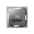 ATN000927 - AtlasDesign USB РОЗЕТКА тип-C 65W высокоскоростная зарядка QC, PD, механизм, СТАЛЬ