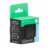 SBDV-00199 - ATLASDESIGN SMART 2-клавишный ВЫКЛЮЧАТЕЛЬ с подсветкой, Zigbee, сх.5, L+N, 10А, механизм, КАРБОН, ATN001053Z
