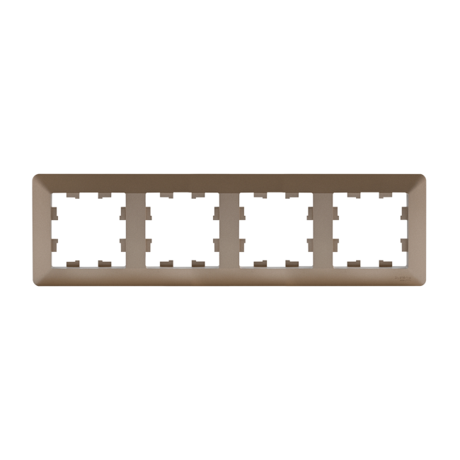 ATLASDESIGN AIR 4-постовая РАМКА, ШАМПАНЬ/дымчатый белый, ATN225504