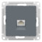 ATN000786 - AtlasDesign РОЗЕТКА компьютерная RJ45, категория  6A, механизм, ГРИФЕЛЬ