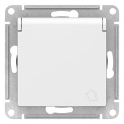 ATN001346 - AtlasDesign РОЗЕТКА с заземл. со шторками с крышкой, 16А, IP20, механизм, ЛОТОС