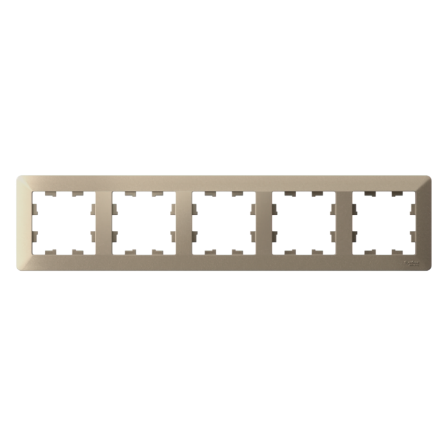 ATLASDESIGN AIR 5-постовая РАМКА, ШАМПАНЬ/дымчатый белый, ATN225505