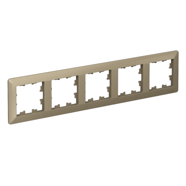 ATLASDESIGN AIR 5-постовая РАМКА, ШАМПАНЬ/дымчатый белый, ATN225505