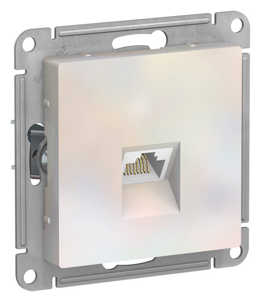 ATN000486 - AtlasDesign РОЗЕТКА компьютерная RJ45, категория  6A, механизм, ЖЕМЧУГ