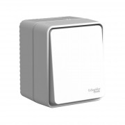 ATN543061 - AtlasDesign PROFI IP54 О/У 1-клавишный ПЕРЕКЛЮЧАТЕЛЬ 10 АХ, СЕРЫЙ