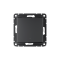 ATLASDESIGN SMART 1-кл. ВЫКЛЮЧАТЕЛЬ с подсв. с опц.нейтралью, Zigbee, сх.1, L(N), 10А, мех., КАРБОН, ATN001015Z
