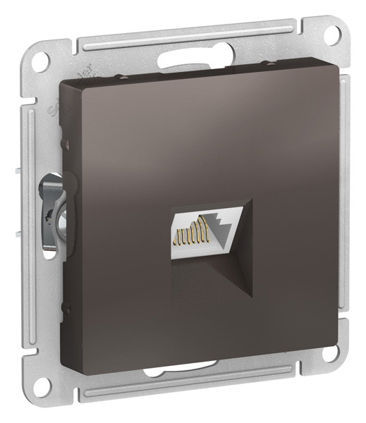 ATN000686 - AtlasDesign РОЗЕТКА компьютерная RJ45, категория  6A, механизм, МОККО