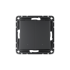 ATLASDESIGN SMART 2-кл. ВЫКЛЮЧАТЕЛЬ с подсв. с опц.нейтралью, Zigbee, сх.1, L(N), 10А, мех., КАРБОН, ATN001017Z