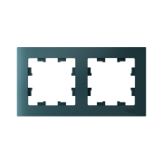 ATN000802 - AtlasDesign на 2 поста РАМКА, универсальная, ИЗУМРУД