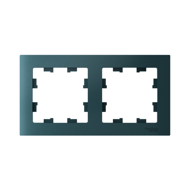 ATN000802 - AtlasDesign на 2 поста РАМКА, универсальная, ИЗУМРУД ATN000802 - AtlasDesign на 2 поста РАМКА, универсальная, ИЗУМРУД