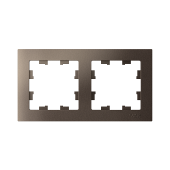 ATN000602 - AtlasDesign на 2 поста РАМКА, универсальная, МОККО ATN000602 - AtlasDesign на 2 поста РАМКА, универсальная, МОККО