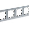 ATN320304 - AtlasDesign Nature Рамка на 4 поста, стекло алюминий