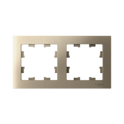 ATN000502 - AtlasDesign на 2 поста РАМКА, универсальная, ШАМПАНЬ