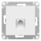 ATN001381 - AtlasDesign РОЗЕТКА телефонная RJ11, механизм, ЛОТОС