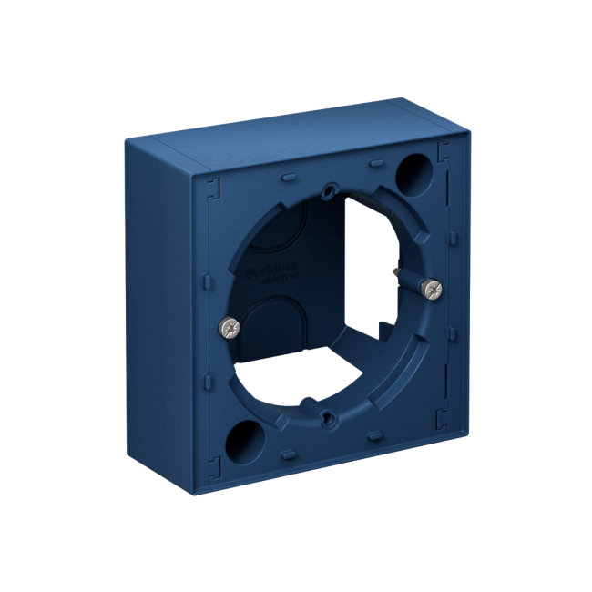 ATN001100 - AtlasDesign КОРОБКА для наружного монтажа, АКВАМАРИН