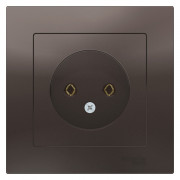 ATN000640 - AtlasDesign РОЗЕТКА без заземления, 16А, в сборе, МОККО