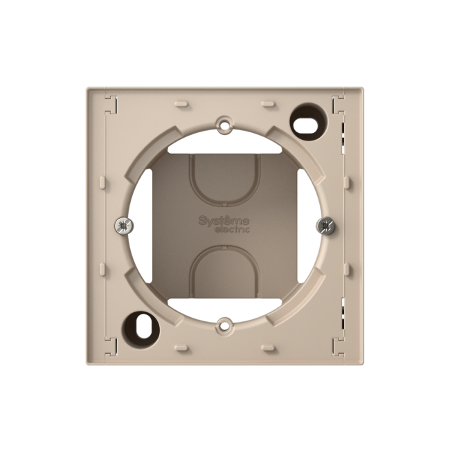 ATN001200 - AtlasDesign КОРОБКА для наружного монтажа, ПЕСОЧНЫЙ