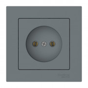 ATLASDESIGN РОЗЕТКА без заземления, 16А, в сборе, быстрозажимные клеммы., ГРИФЕЛЬ, ATN000740S