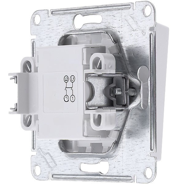 ATN000721 - AtlasDesign 1-клавишный ВЫКЛЮЧАТЕЛЬ 2-полюсный, 10А, мех., ГРИФЕЛЬ