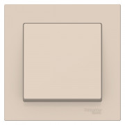 ATN000212 - AtlasDesign 1-клавишный ВЫКЛЮЧАТЕЛЬ, схема 1, 10АХ, в сборе, БЕЖЕВЫЙ