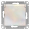 ATN000446 - AtlasDesign РОЗЕТКА с заземлением  со шторками с крышкой, 16А, IP20, механизм, ЖЕМЧУГ