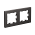 ATN001402 - AtlasDesign 2-постовая РАМКА, универсальная, БАЗАЛЬТ ATN001402 - AtlasDesign 2-постовая РАМКА, универсальная, БАЗАЛЬТ