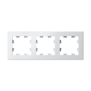 ATN000103 - AtlasDesign на 3 поста РАМКА, универсальная, БЕЛЫЙ ATN000103 - AtlasDesign на 3 поста РАМКА, универсальная, БЕЛЫЙ